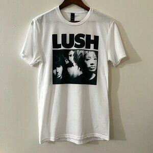 Lush T-Shirt 90s Shoegaze Band Slowdive Ride Cocteau Twins Graphic Tee 86